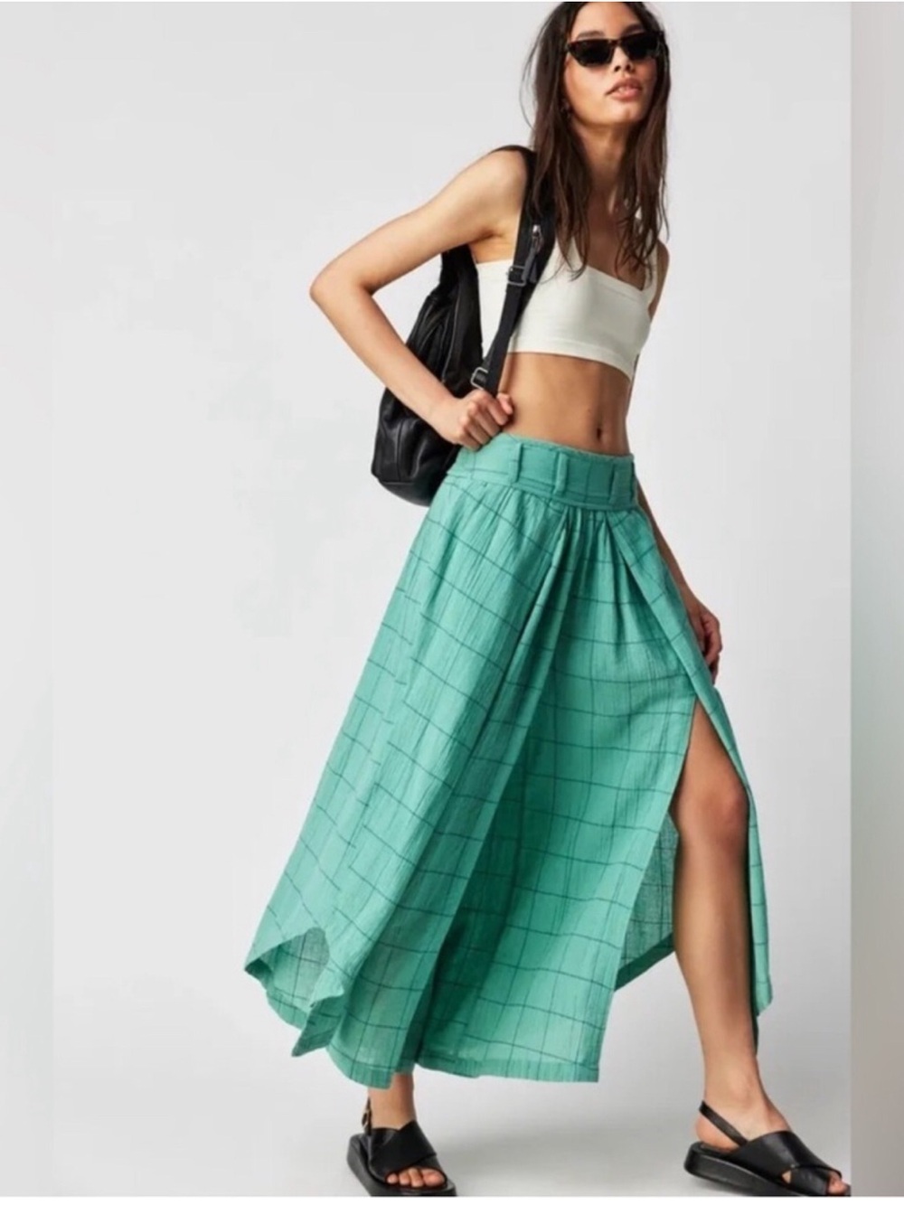 NWOT Free People Lunar Cove Wide-Leg Pants Sz M